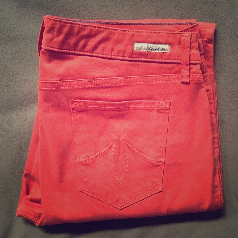 Level 99 Jeans, Red, Stitch Fix